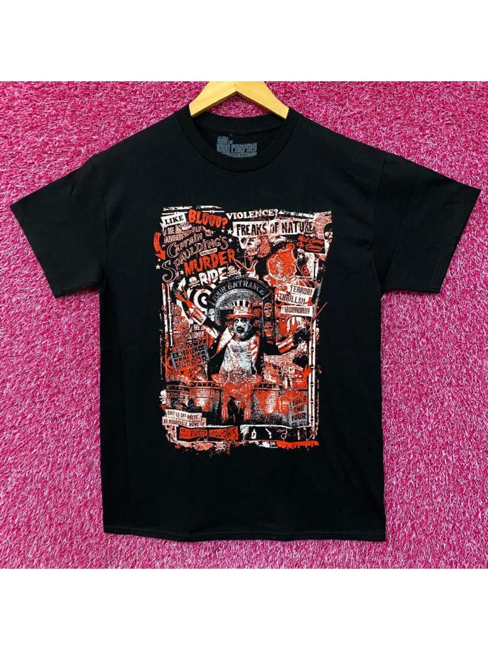 House of 1000 Corpses Murder Ride Graphic T-Shirt Medium